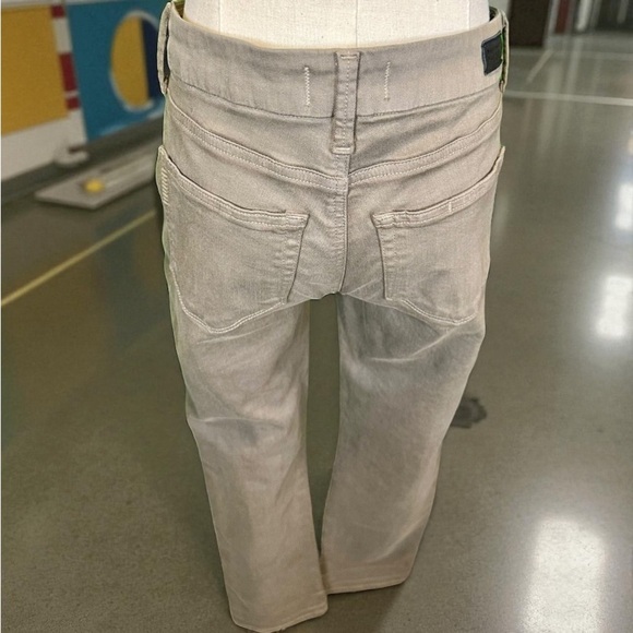 NWOT PAIGE ‘Rianne’ High-Waisted Cuff Jeans in “Seaweed Green” Size 23 - Picture 9 of 16